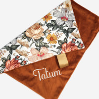 Vintage Floral Lovey Blanket