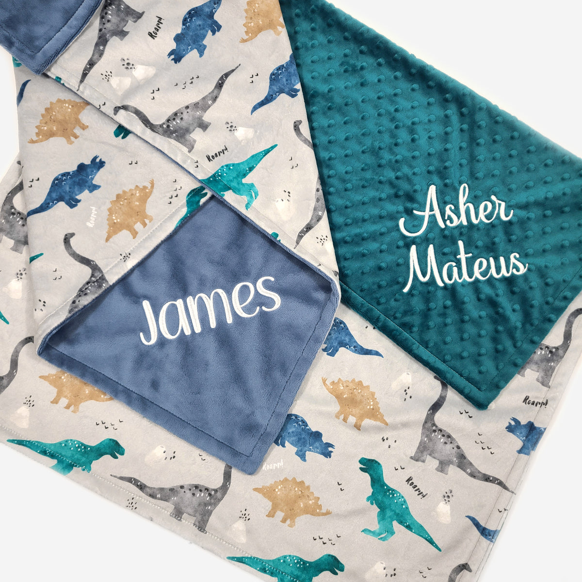 Dinosaur Baby Blanket