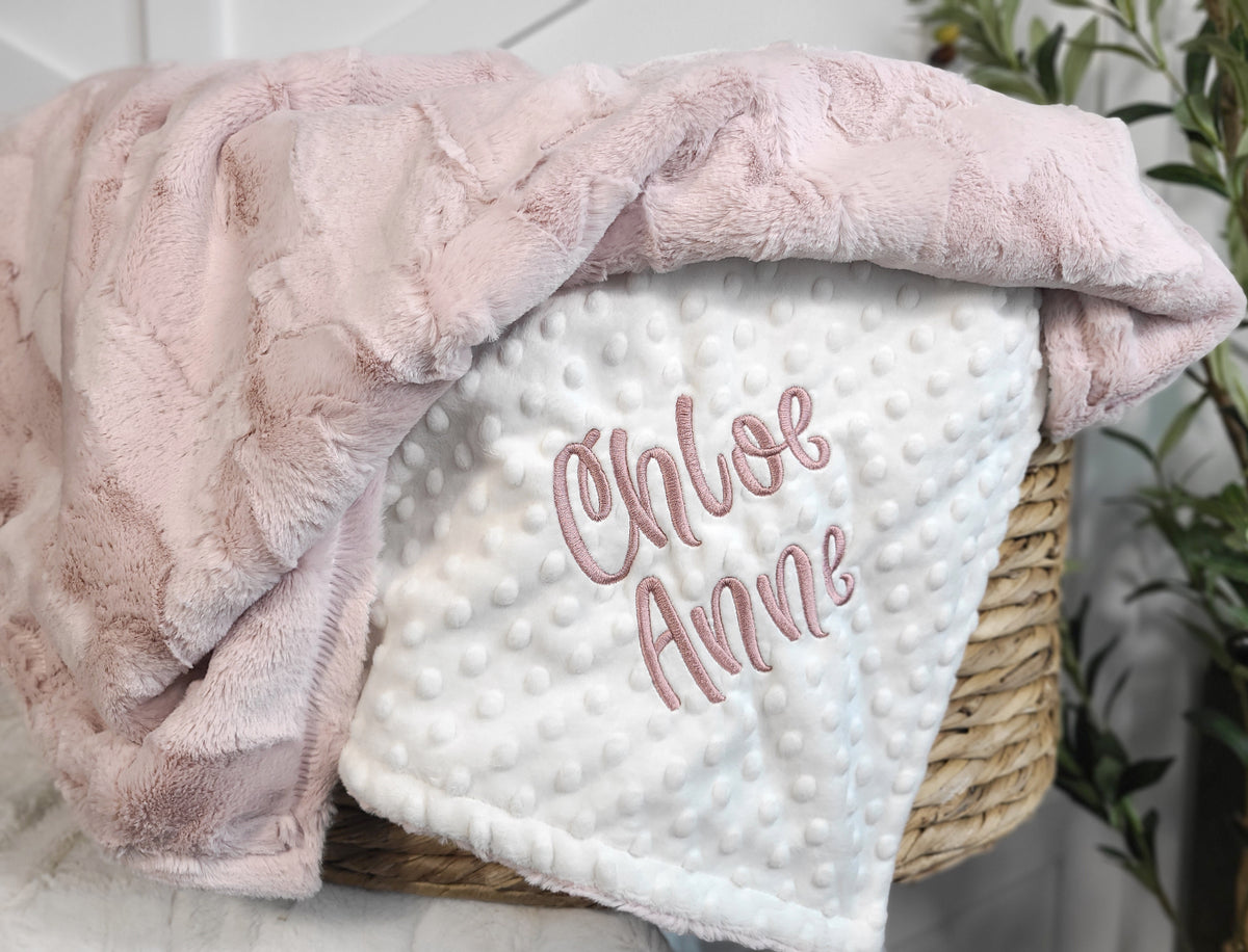 Custom Personalized Baby Blanket – The Feathered Arrow