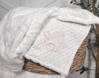 Custom Personalized Baby Blanket