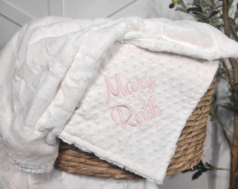Custom Personalized Baby Blanket