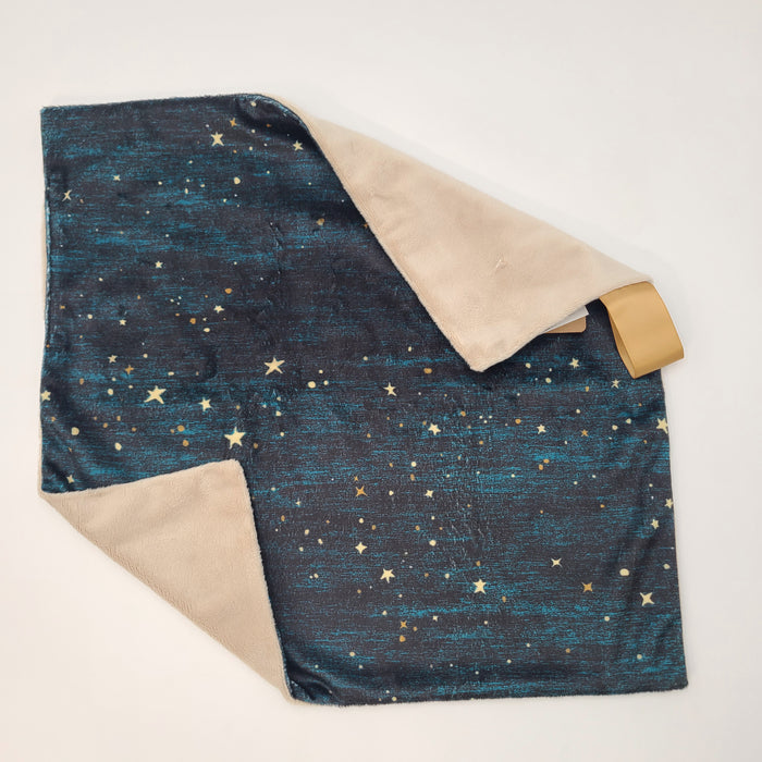 Celestial lovey with latte smooth backing