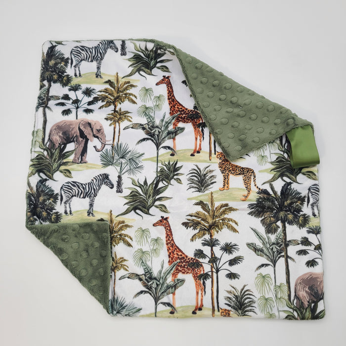Safari lovey with chive dot
