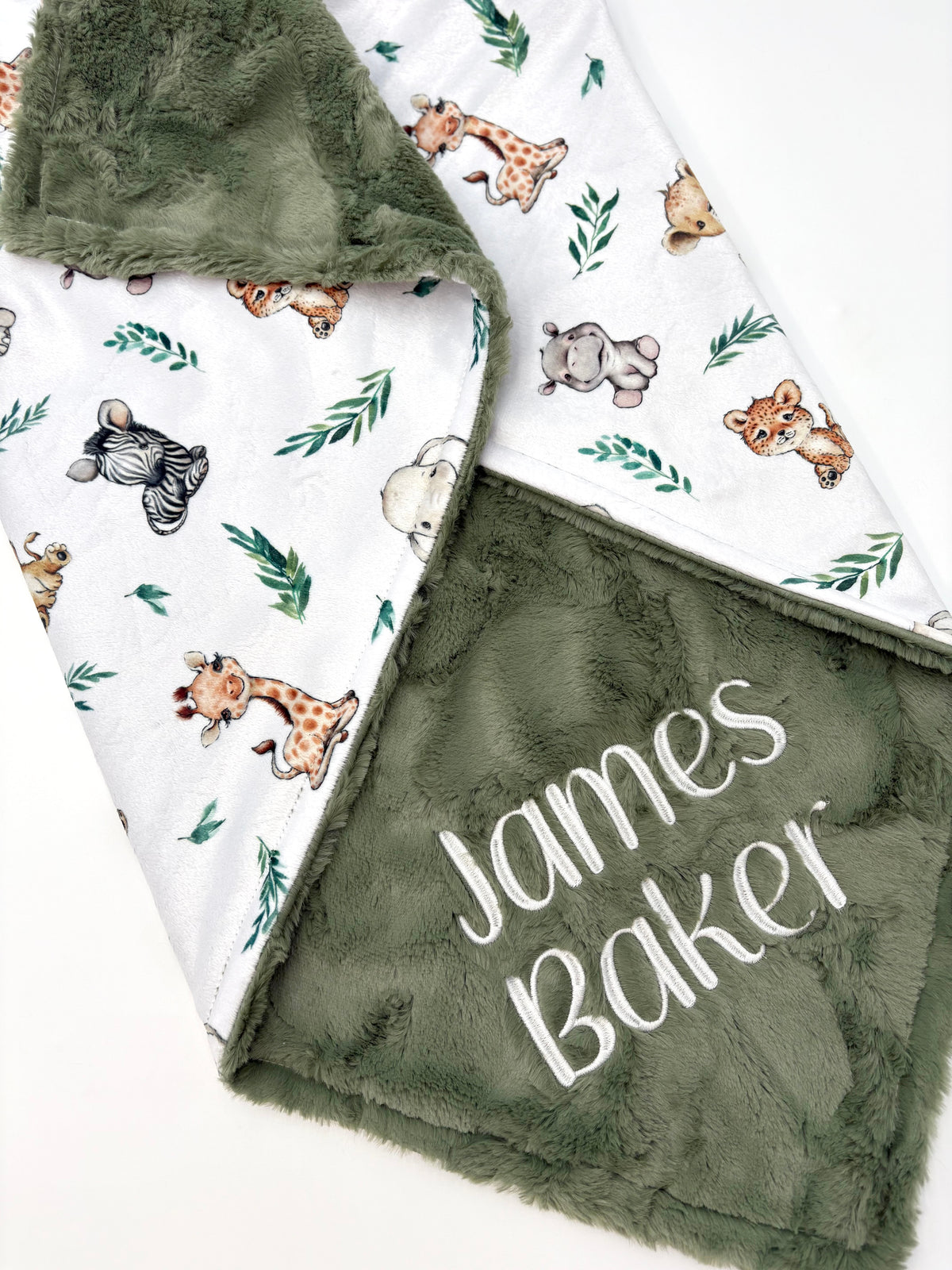 Safari Baby Blanket