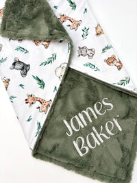 Safari Baby Blanket