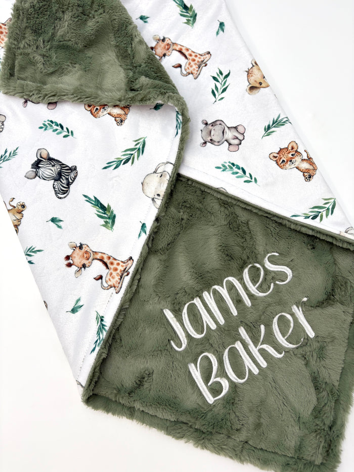 Safari Baby Blanket