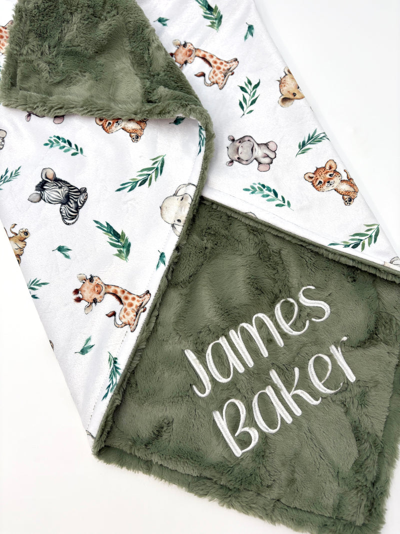 Safari Baby Blanket