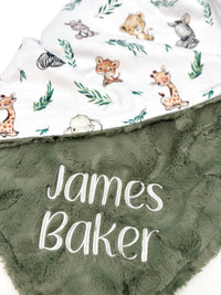 Safari Baby Blanket