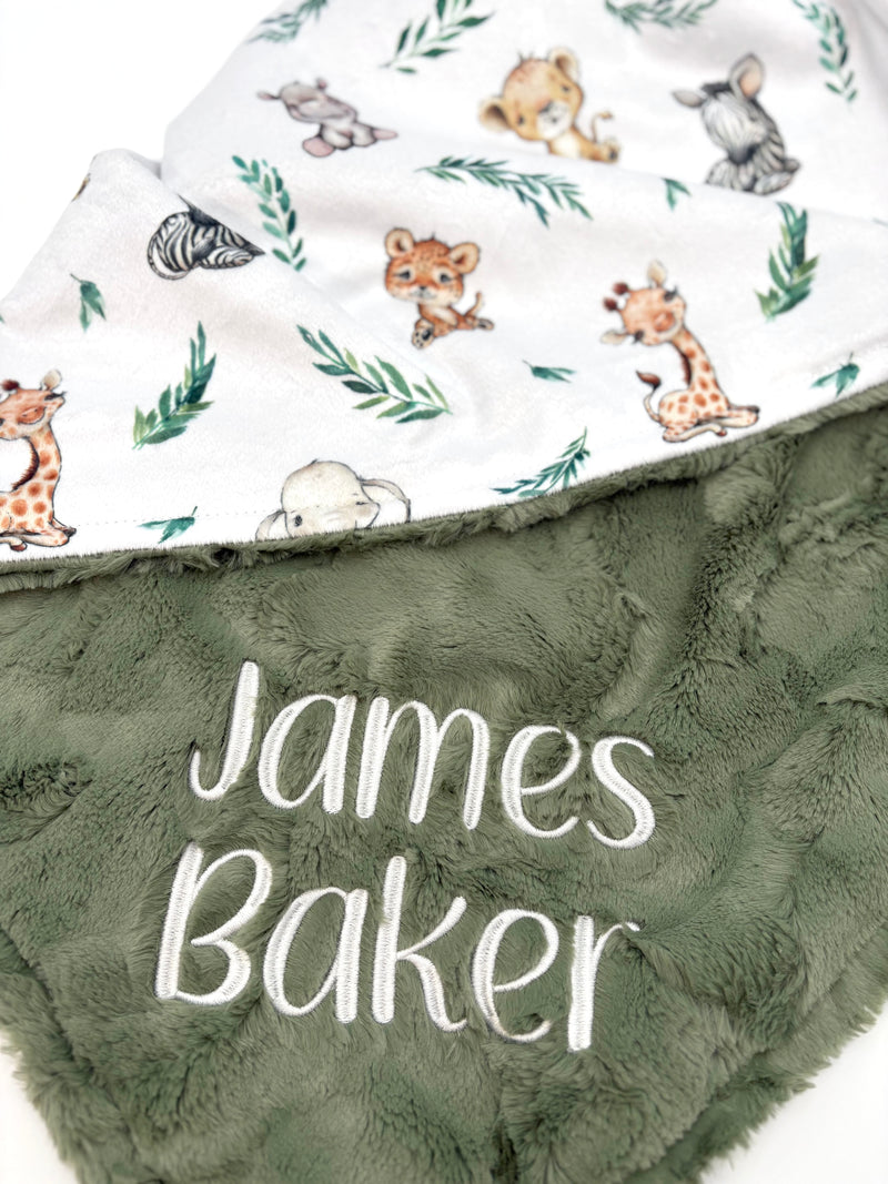 Safari Baby Blanket
