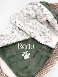 Personalized Pet Blanket