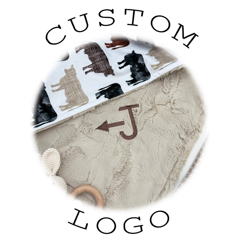 Add a Custom Logo to a Blanket