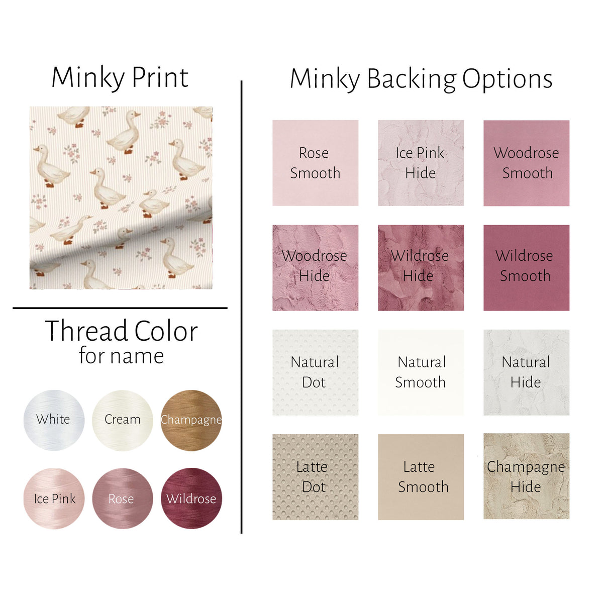 Silly Goose Baby Girl Blanket
