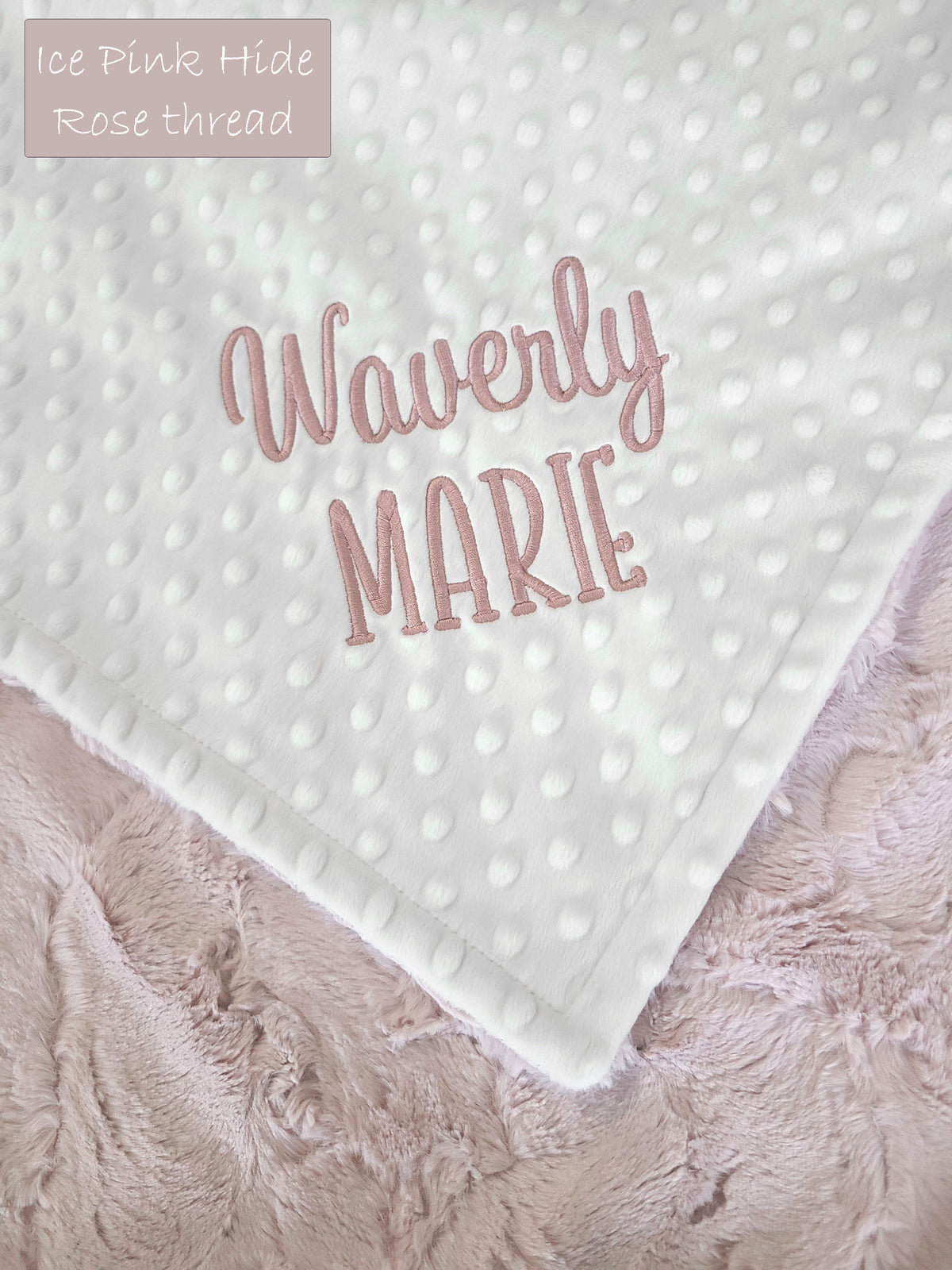Custom Personalized Baby Blanket