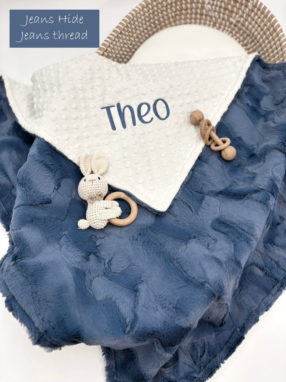 Custom Personalized Baby Blanket