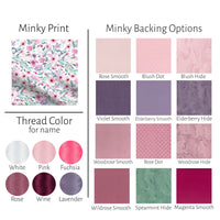 Maddie Floral Baby Girl Blanket